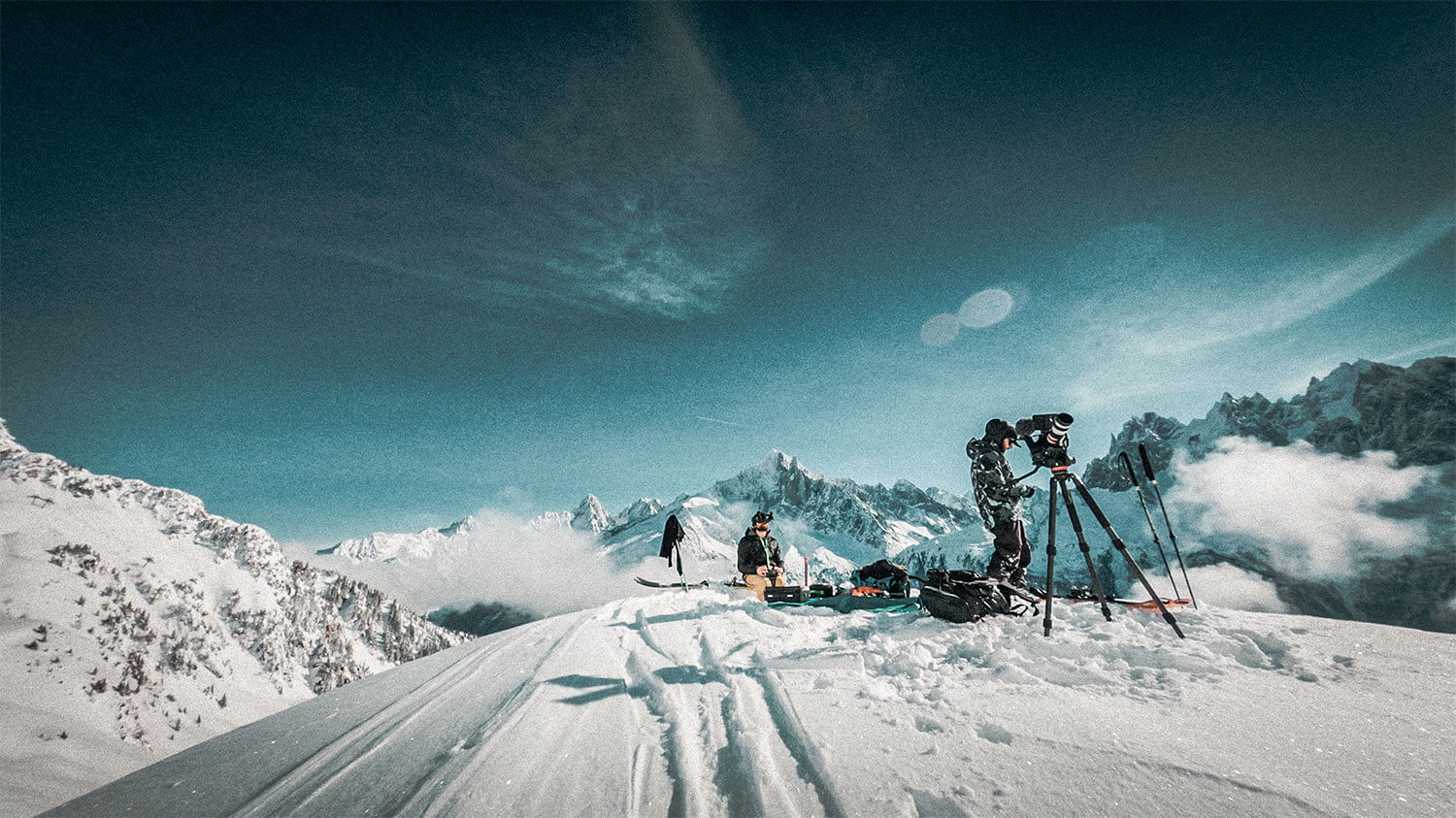 FLOW: The Freeride Ski Film volledig opgenomen met drones in Chamonix
